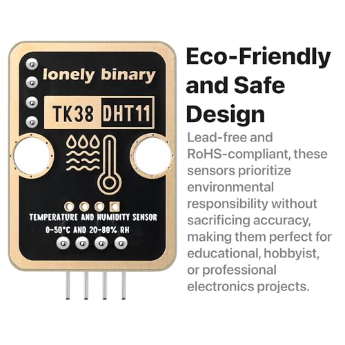 Lonely Binary 6-Pack DHT22 DHT11 Temperature Humidity Sensor AM2302 Arduino