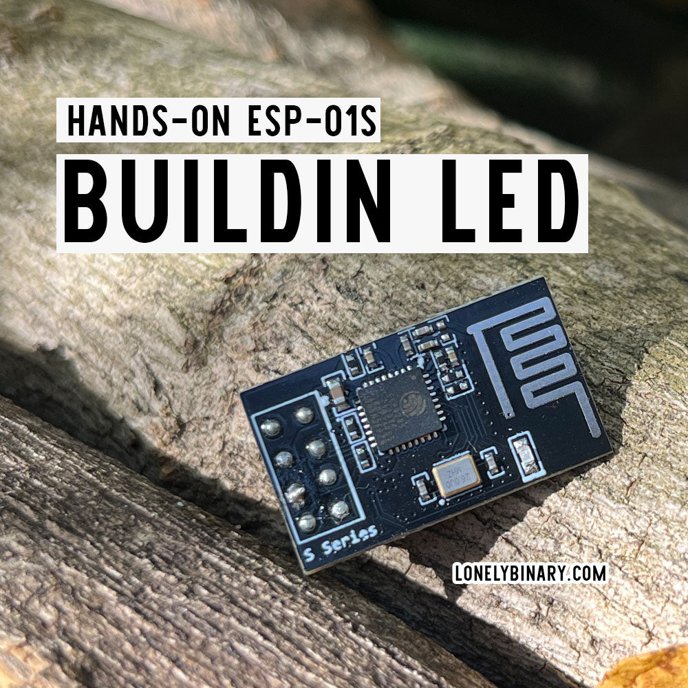 ESP-01S Buildin LED