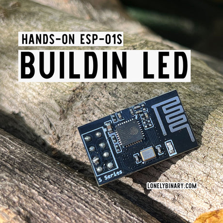 ESP-01S Buildin LED