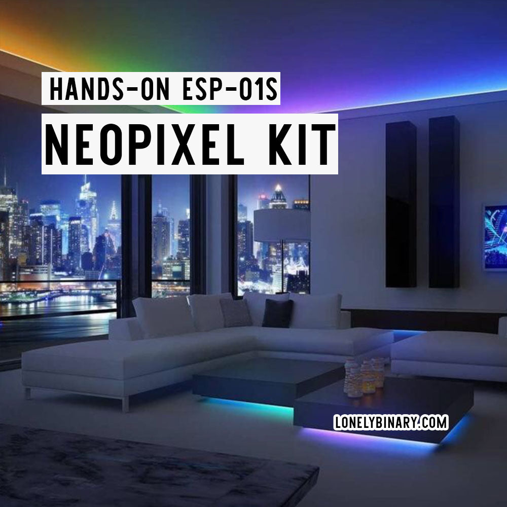 Using ESP-01S NeoPixel Kit with WLED