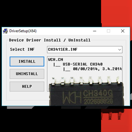 How to install CH340 Driver