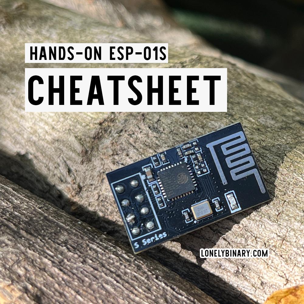 ESP-01S Cheatsheet
