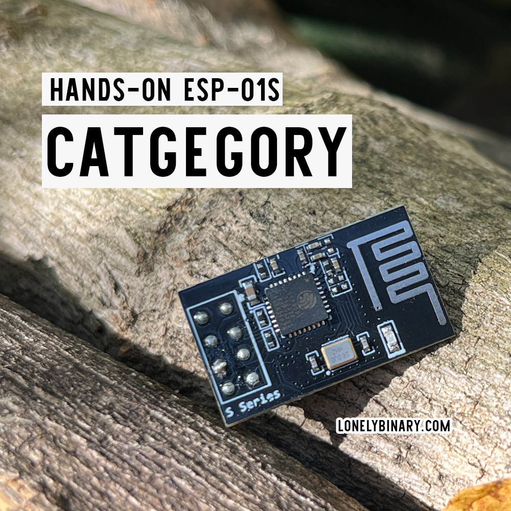 Hands-on ESP-01S Series