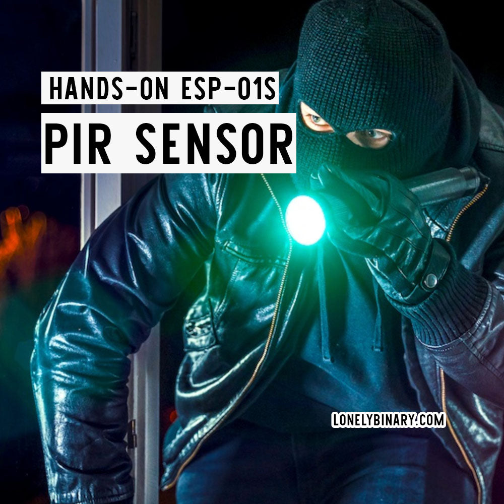 ESP-01S PIR Sensor Telegram Alerts on Your iPhone