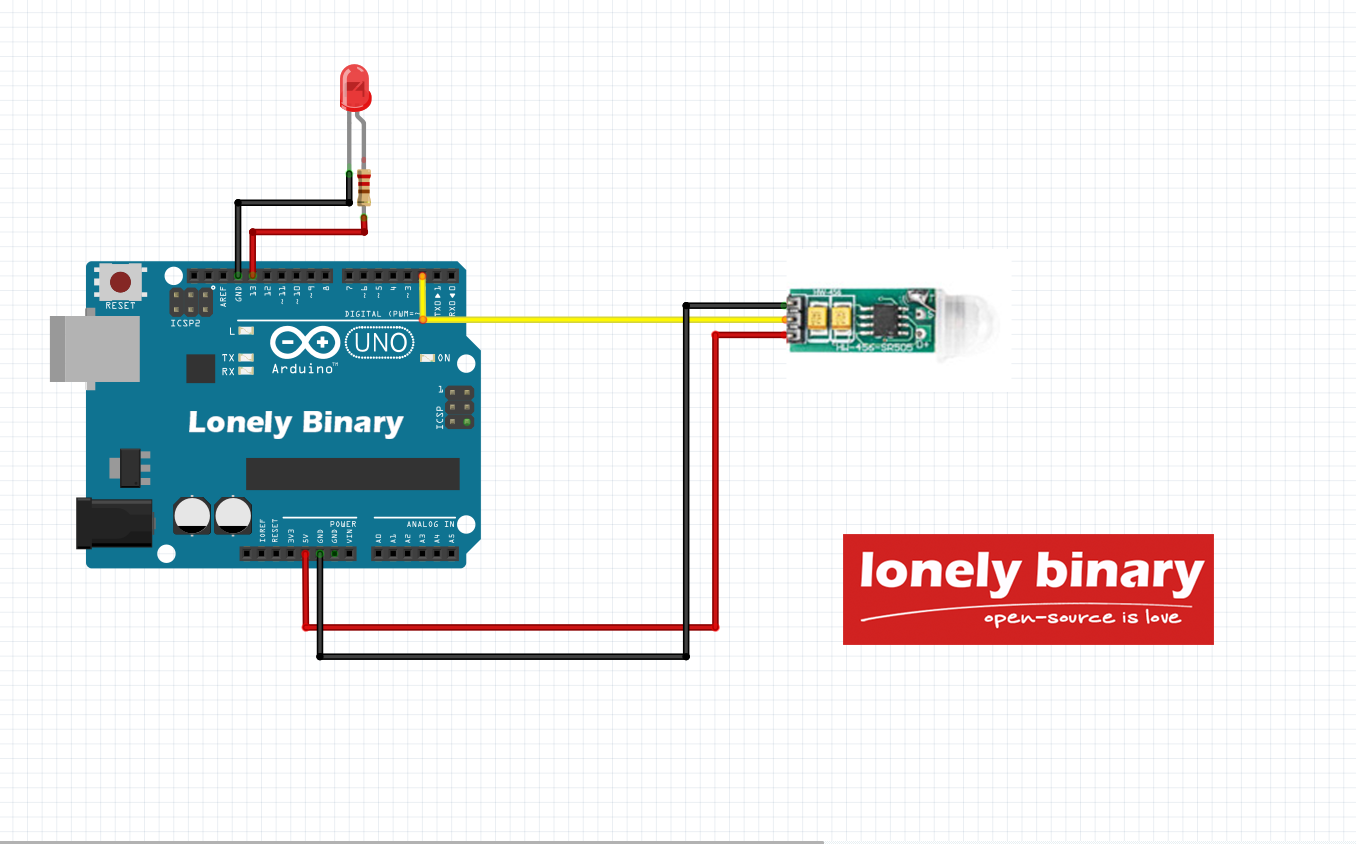 Lonely Binary Project Wiring