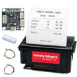 Lonely Binary 58mm Thermal Receipt Printer Kit Type-C for ESP32 & Arduino