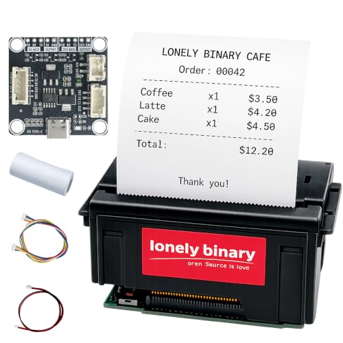 58mm Thermal Receipt Printer Kit, USB-C PD