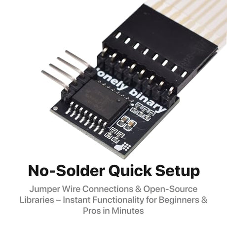 LONELY BINARY 5-Set I2C 4x4 Matrix Membrane Keypad for Arduino ESP32 Pico