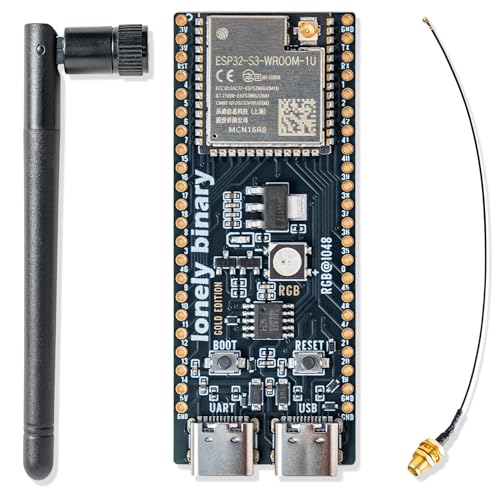 ESP32-S3 Gold Edition Dev Board, IPEX Antenna
