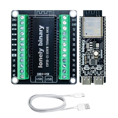 ESP32-S3 Dev Board + Screw Terminal Board