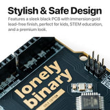 Lonely Binary UNO R3 ATmega328P Board USB-C ENIG Gold for Arduino IDE