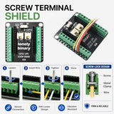 Lonely Binary 3-Pack ESP32 Development Board, LiPo UPS Charger, 3 Shields
