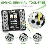 Lonely Binary 3-Pack ESP32 Development Board, LiPo UPS Charger, 3 Shields