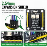 Lonely Binary 3-Pack ESP32 Development Board, LiPo UPS Charger, 3 Shields
