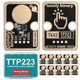 Lonely Binary 12-Pack TTP223 Capacitive Touch Sensor for Arduino & ESP32