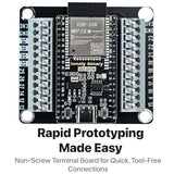 Lonely Binary 3-Pack ESP32 Gold WiFi BT 3 Expansion Bases for Arduino IDE