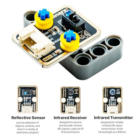 Lonely Binary TinkerBlock UNO R3 Starter Kit 12 Sensors for Arduino IDE