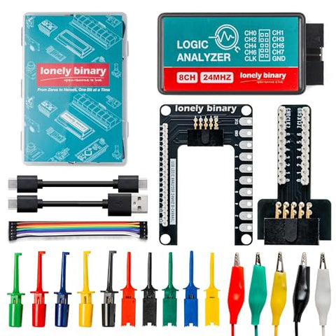 Logic Analyzer Kit, 8-Channel 24MHz