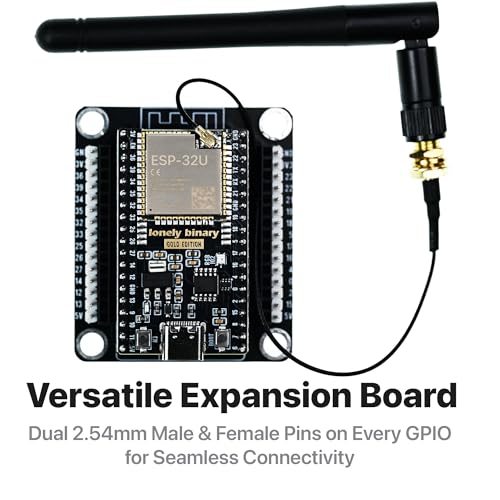 Lonely Binary 3-Pack ESP32 IPEX Antenna WiFi BT 3 Bases for Arduino IDE