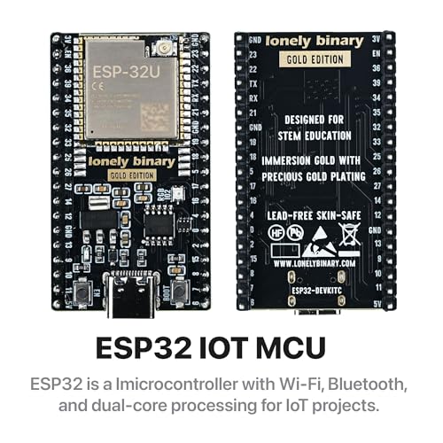 Lonely Binary 3-Pack ESP32 IPEX Antenna WiFi BT 3 Bases for Arduino IDE