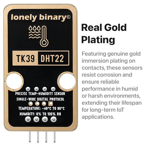 Lonely Binary 6-Pack DHT22 DHT11 Temperature Humidity Sensor AM2302 Arduino
