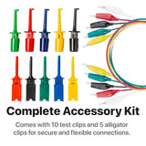 LONELY BINARY Logic Analyzer Kit, 8 Channel 24MHz USB with Breakout Boards