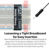 LONELY BINARY Electronics Starter Kit 400+ Pieces for Arduino