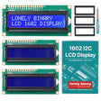 Lonely Binary 3-Pack 1602 LCD Display Module, Built-in I2C, 16x2 Blue