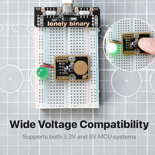 Lonely Binary 12-Pack TTP223 Capacitive Touch Sensor for Arduino & ESP32