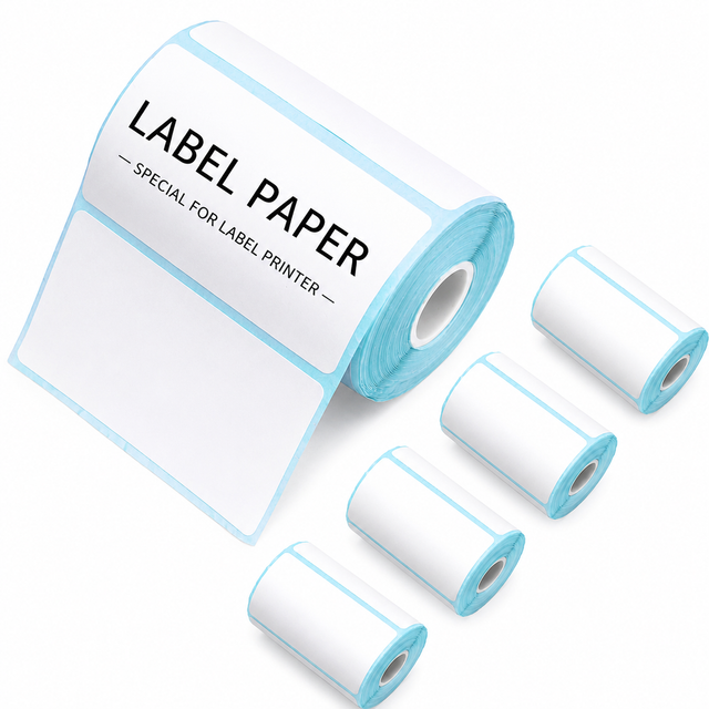 Rolls of thermal label paper for the 58mm label printer