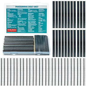 Lonely Binary 75-Piece 2.54mm Pin Header Kit, Male and Female 40-Pin Rows