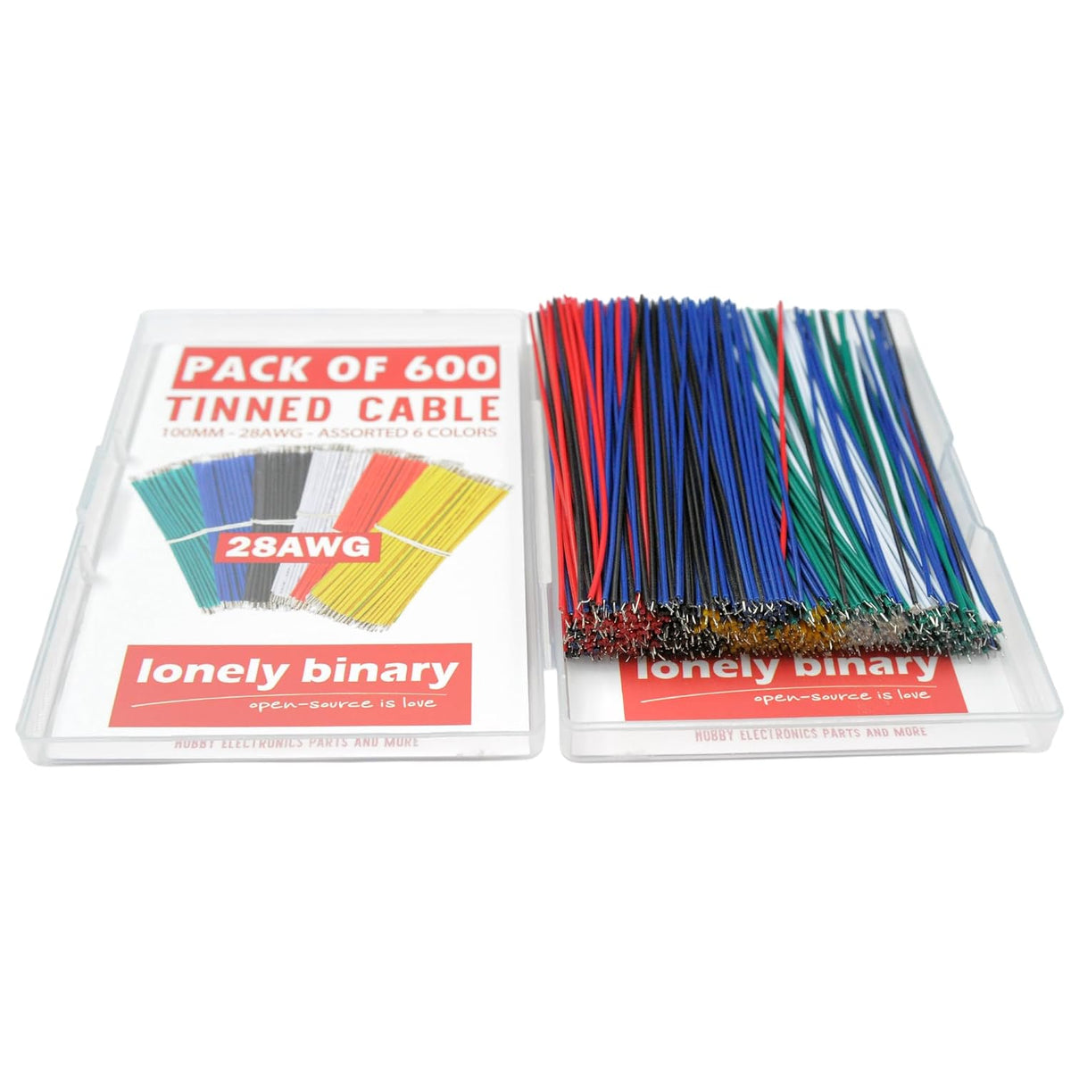 900-Piece Soldering Jumper Wire Kit, 28AWG & 24AWG