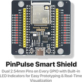 3-Pack ESP32 WROOM-32UE with IPEX Antenna + GPIO LED
