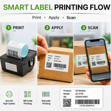 LONELY BINARY 58mm Thermal Label Printer Module Kit, ESP32-S3 TTL Base
