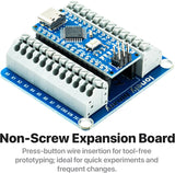3-Pack Nano V3.0 ATmega328P USB-C + 3 Expansion Bases