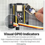 3-Pack ESP32-S3 N16R8 PinPulse Shield, 16MB GPIO LED