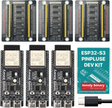3-Pack ESP32-S3 N16R8 PinPulse Shield, 16MB GPIO LED