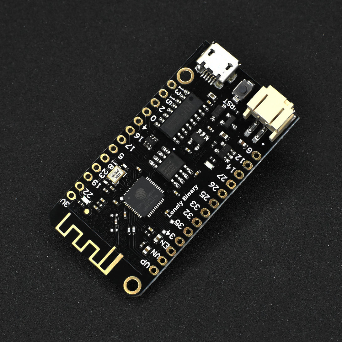 ESP32 with Lipo Battery Charger – Lonely Binary