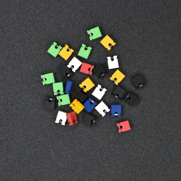2.54mm Jumper Mixed Color Connector Assorted Pack ( Pack of 120 )