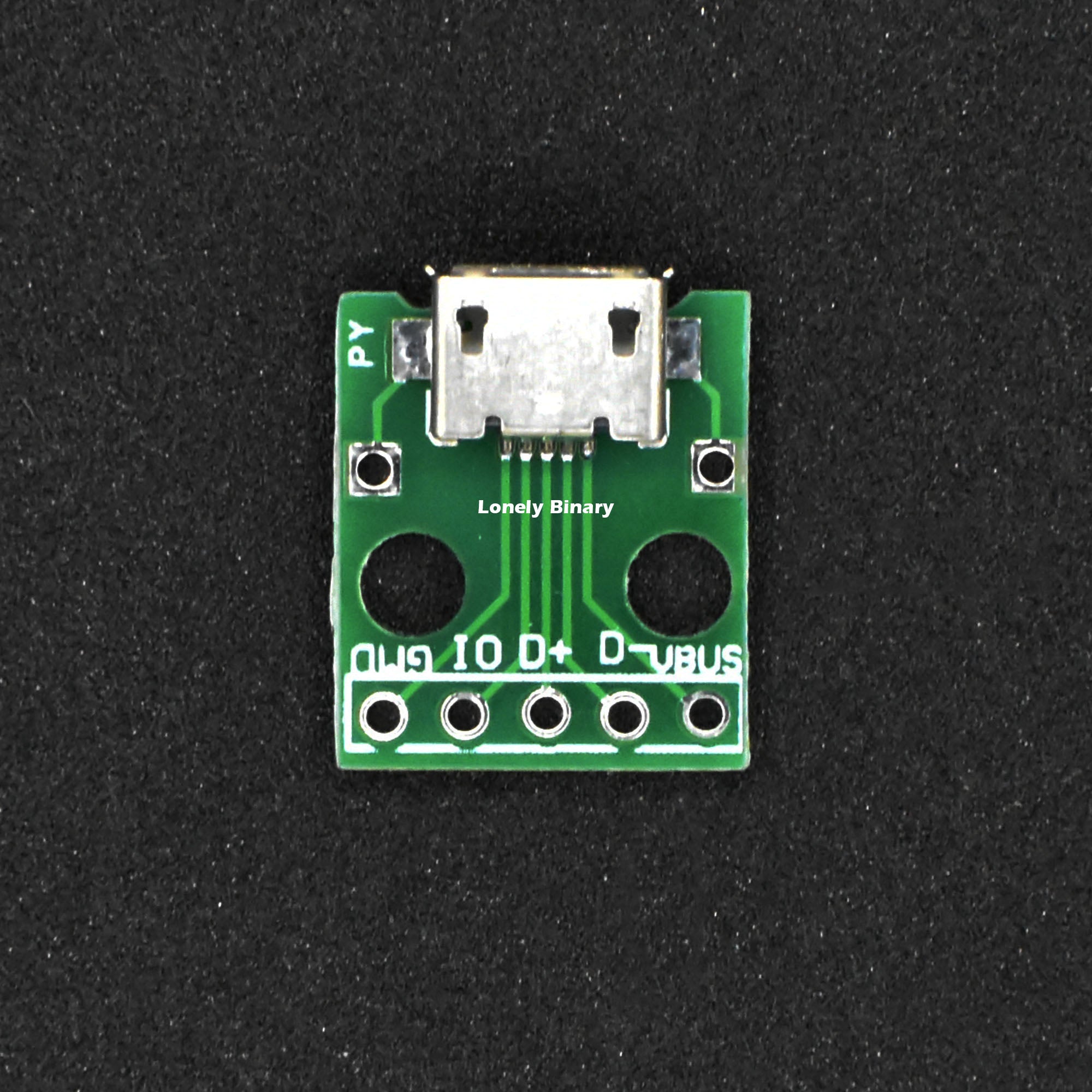 Micro USB Female Connector – Lonely Binary