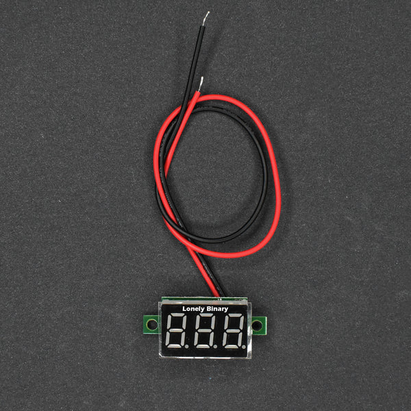 Voltage Meter with 0.36" Segement Tube Display