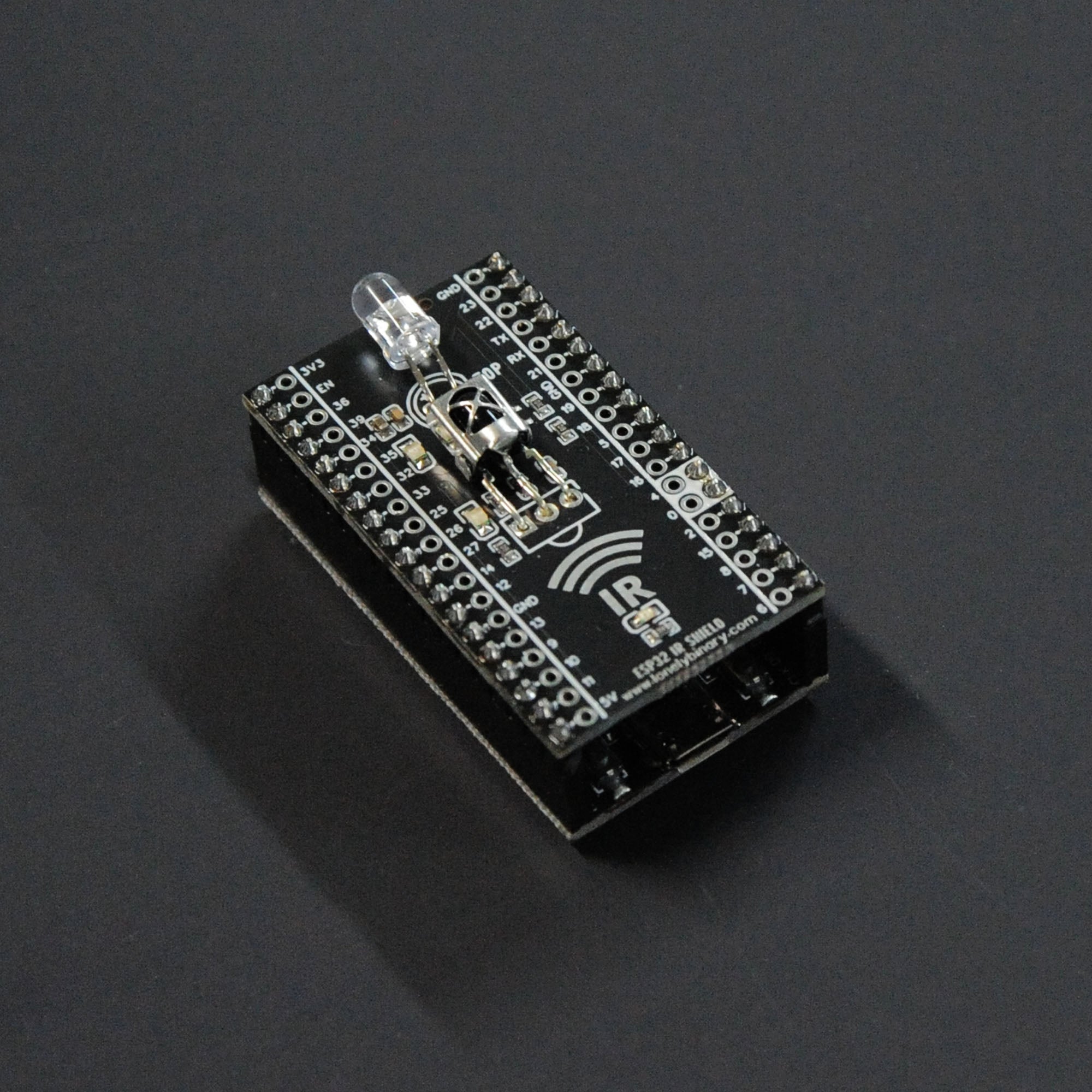 Infrared IR Remote ESP32 Shield – Lonely Binary