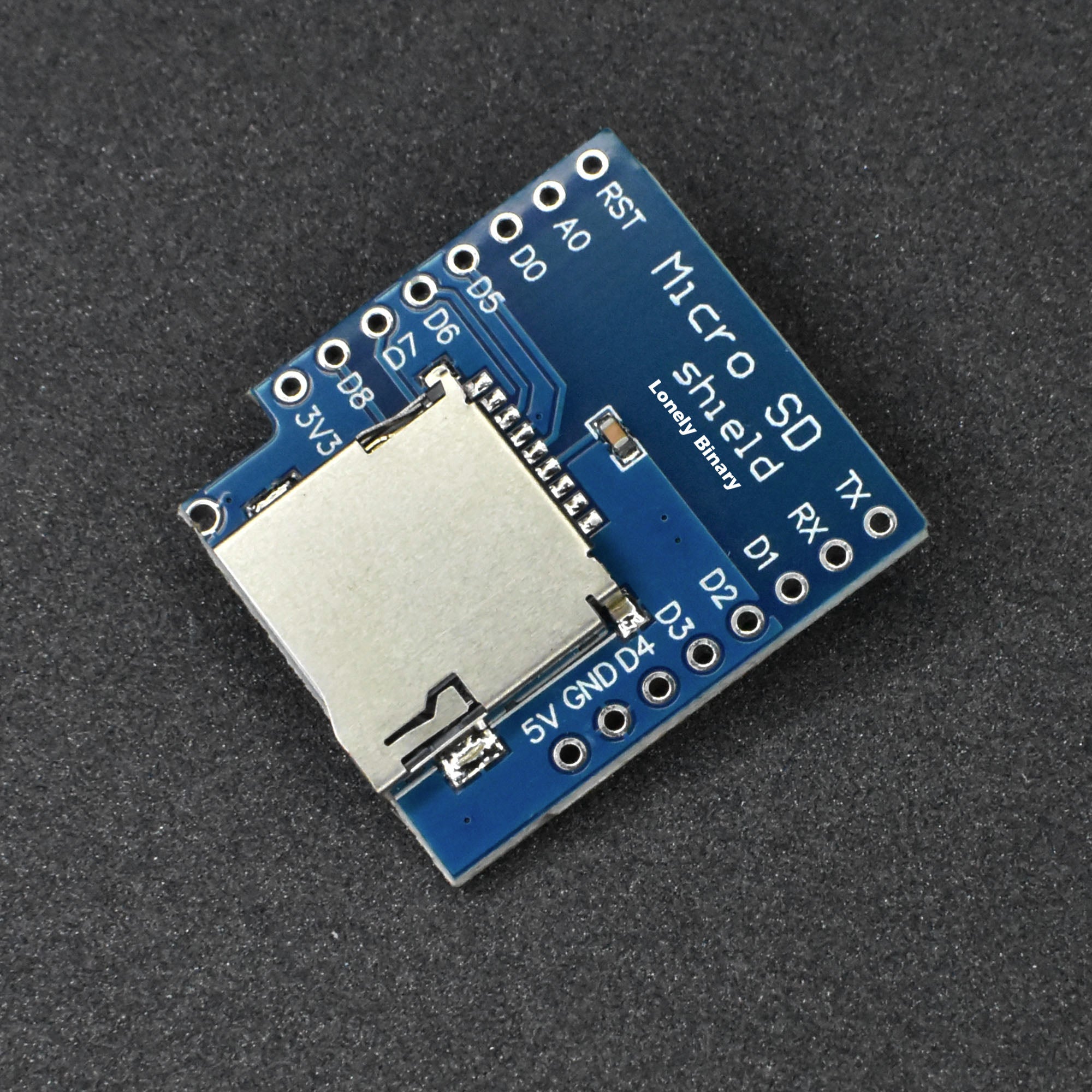 ESP8266 Micro SD Card Shield – Lonely Binary