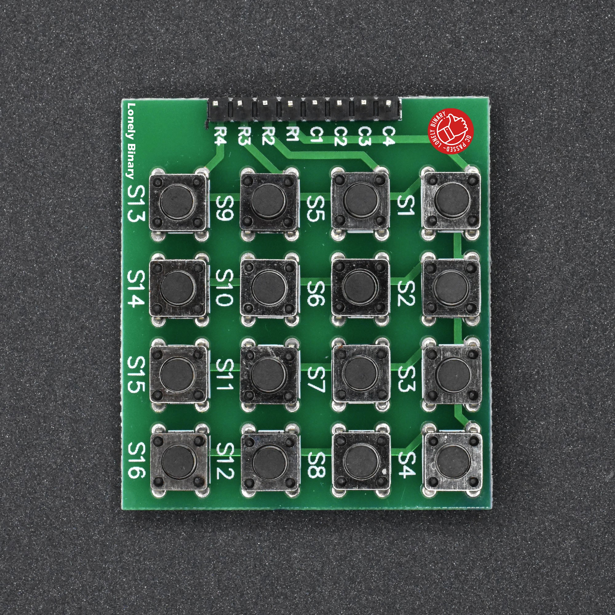 4 x 4 Matrix Keypad – Lonely Binary