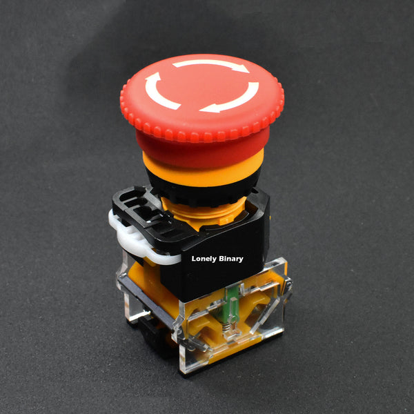 STOP Emergency Push Button Switch 35MM