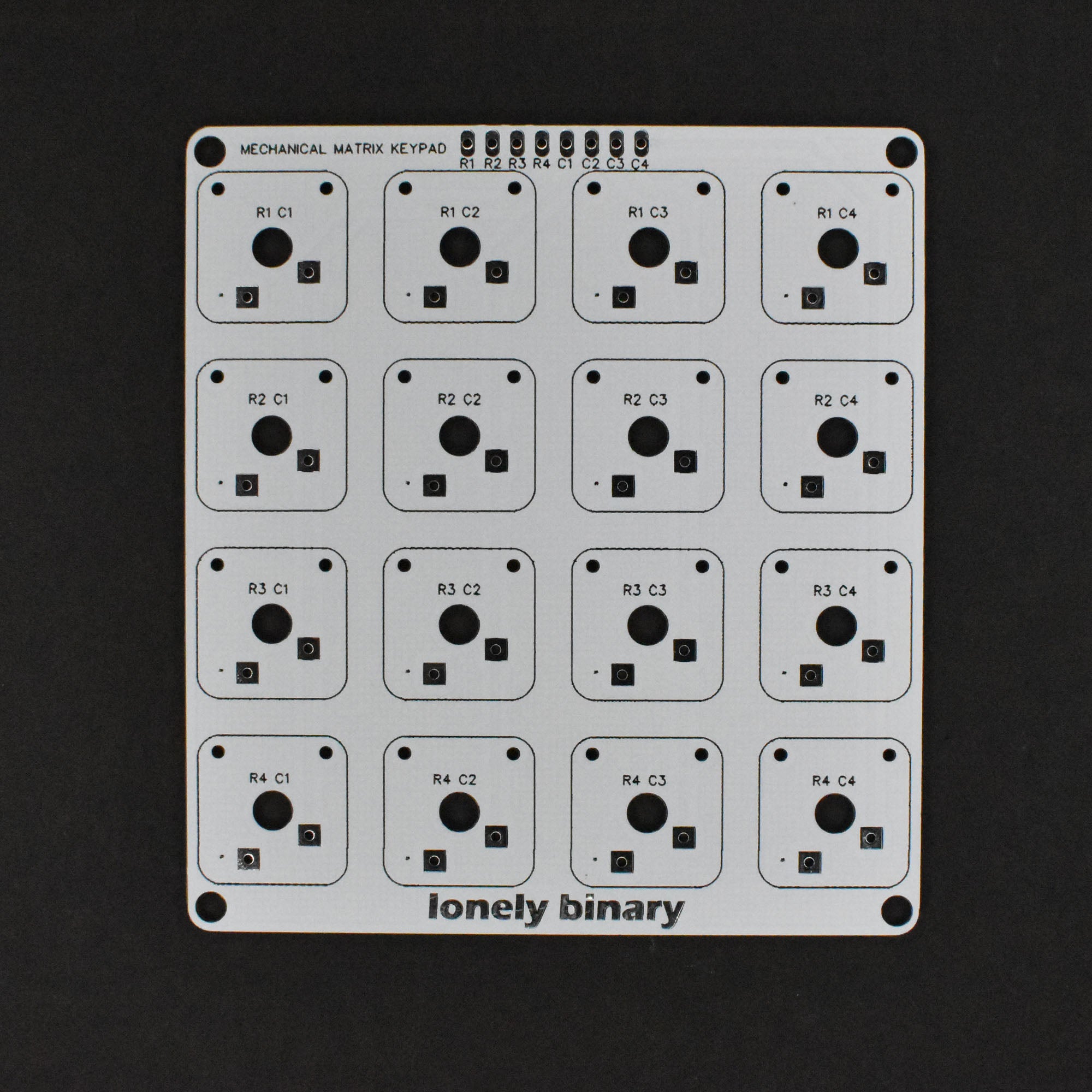 4x4 Mechanical Matrix Keypad – Lonely Binary