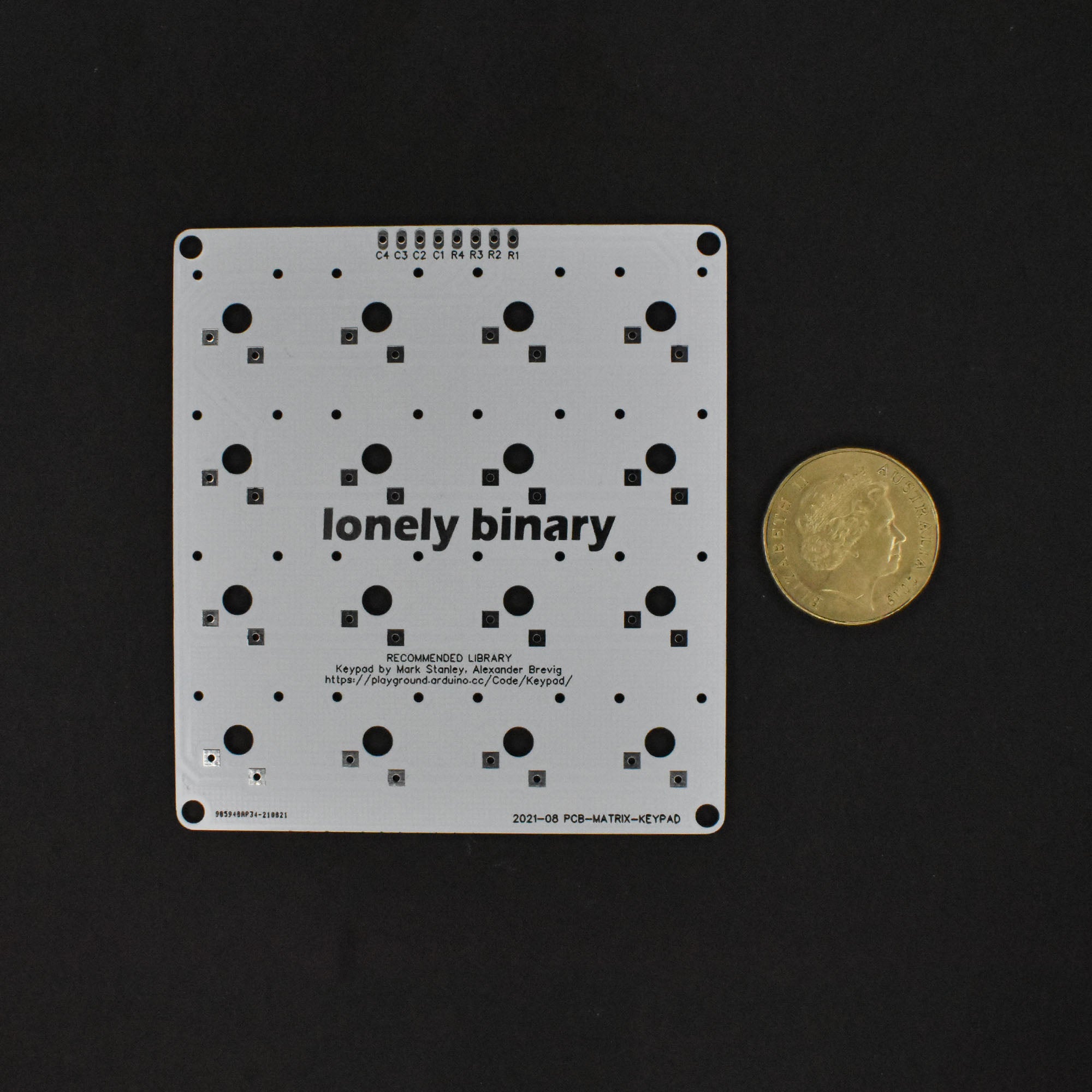 4x4 Mechanical Matrix Keypad – Lonely Binary
