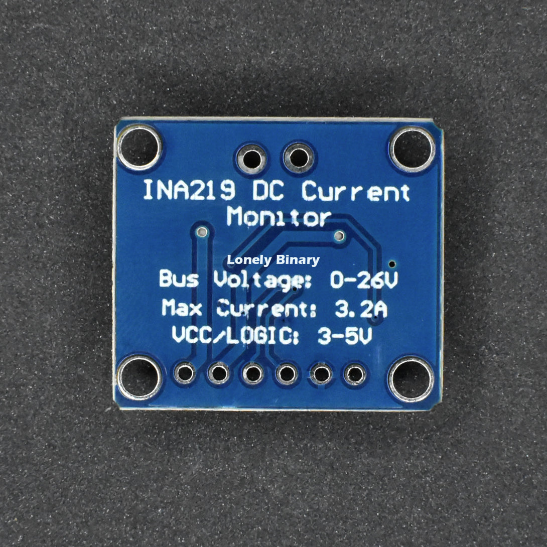 INA219 Current Voltage Sensor – Lonely Binary