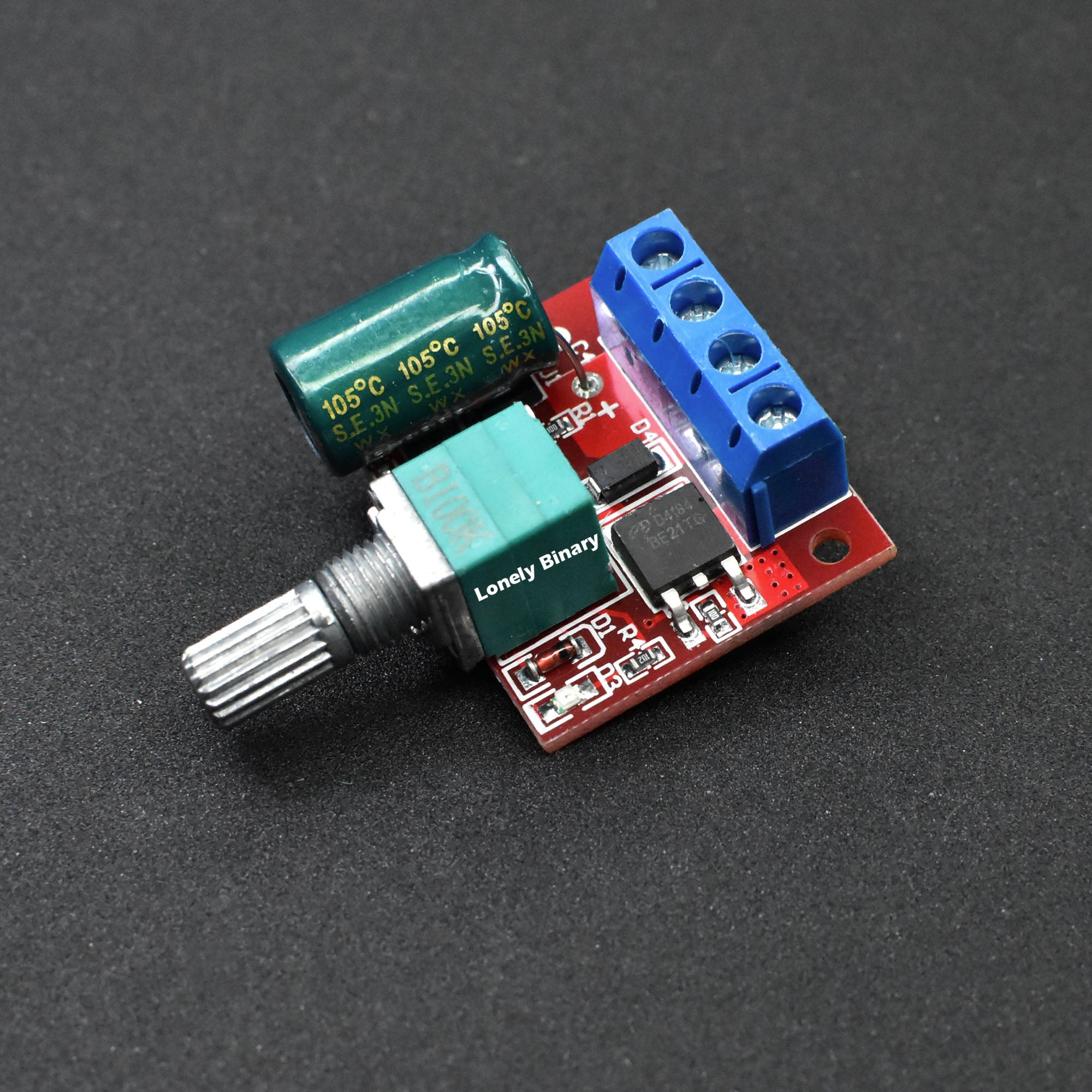 PWM Motor Speed Controller LED Dimmer – Lonely Binary