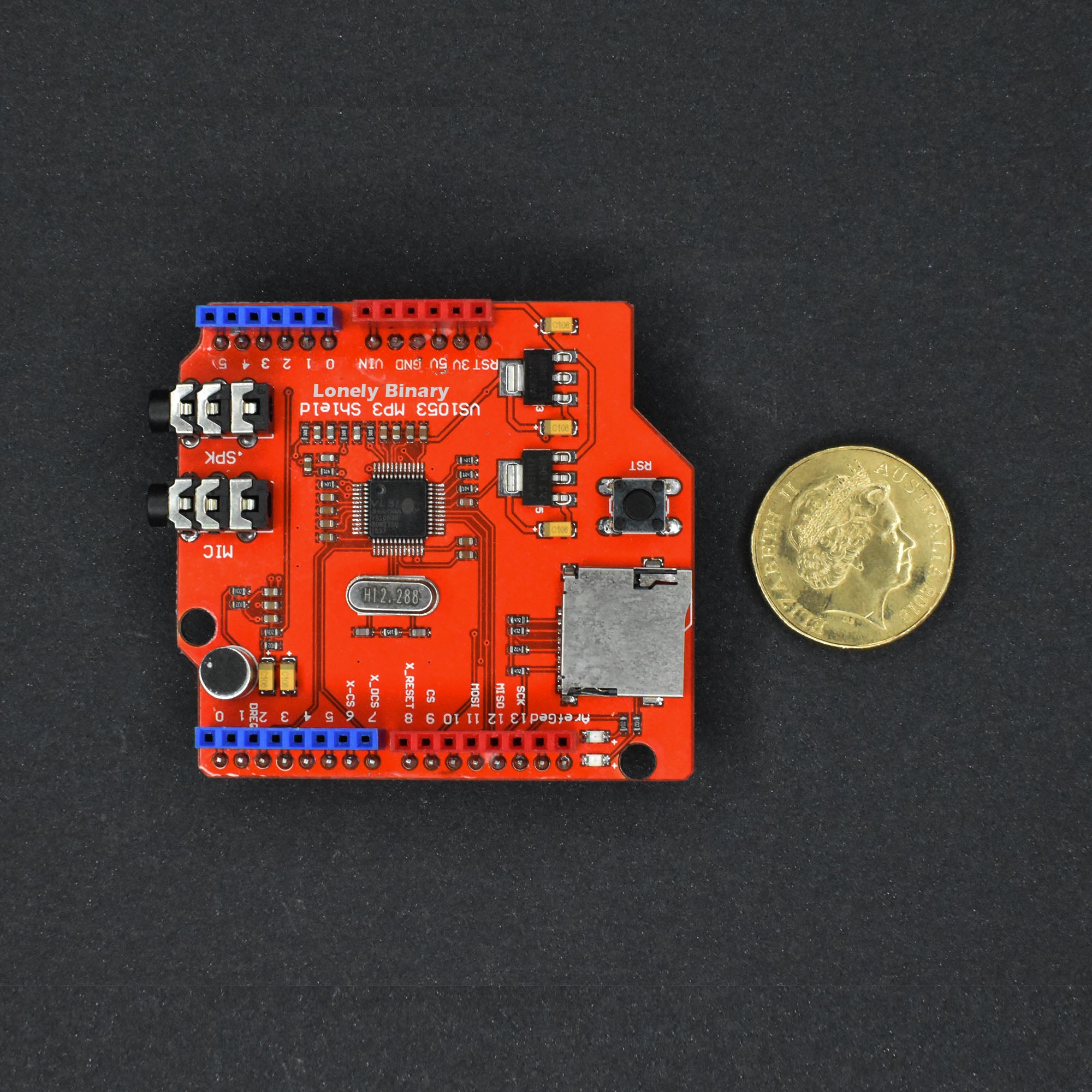 VS1053 MP3 Decoder Shield – Lonely Binary